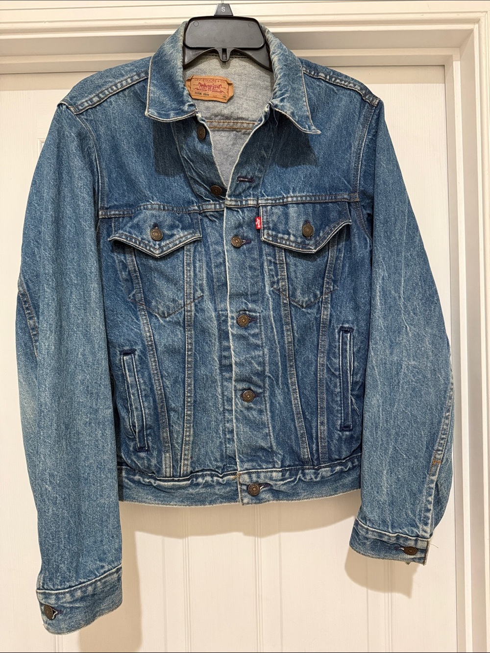 Levi's 1980’s Vintage Blue Denim Trucker Jacket